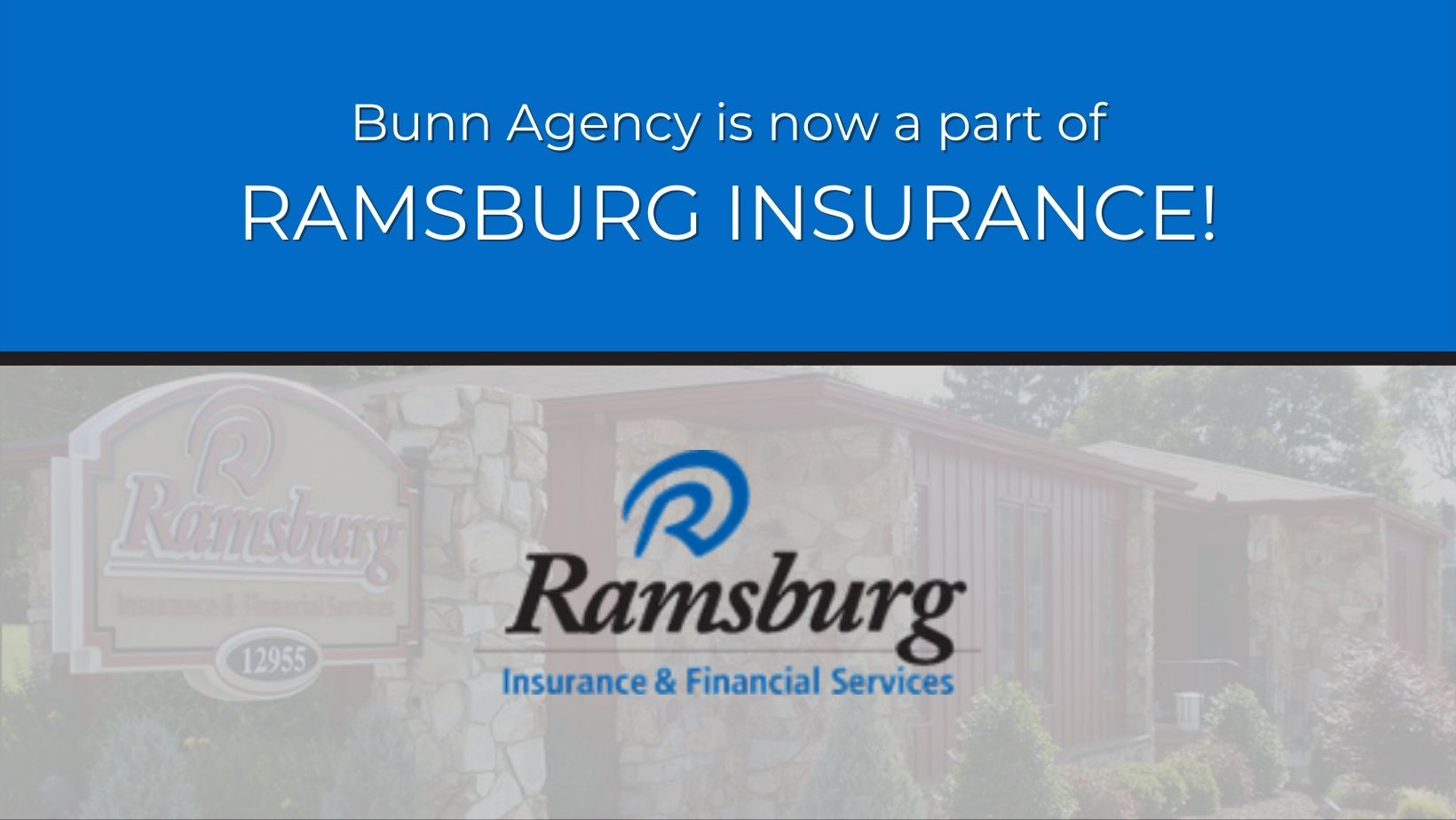 blog title header with Ramsburg logo and image of Ramsburg Agency